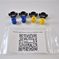 Simrad AP16 AP25 AP26 Rear Port Connector Set *NEW* Locking Cable Bushing Collar1