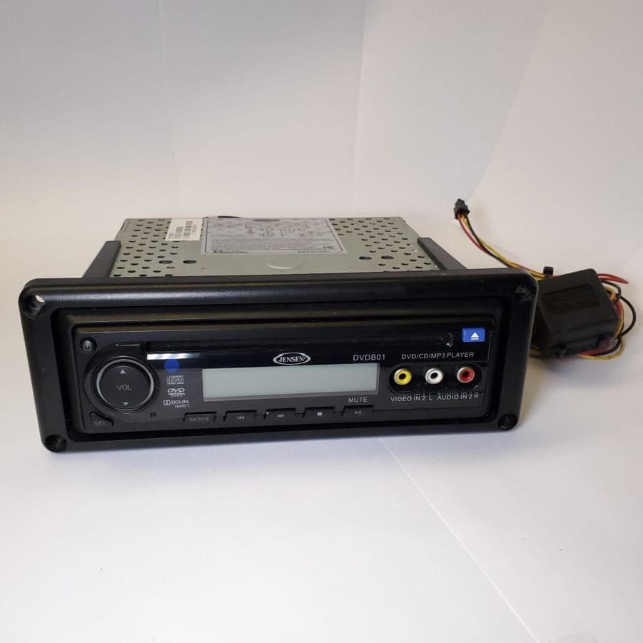 Jensen DVDB01 - DVD/CD/MP3 Auto RV Boat Stereo Head Unit - Fully Tested