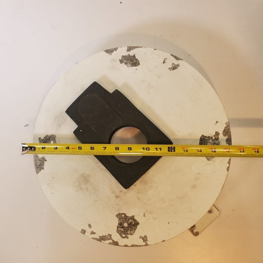 Satcom 3" Aluminum Riser Mount for KVH / Other 18" Domes Tracvision 4 TV5 M5 etc - Image 3
