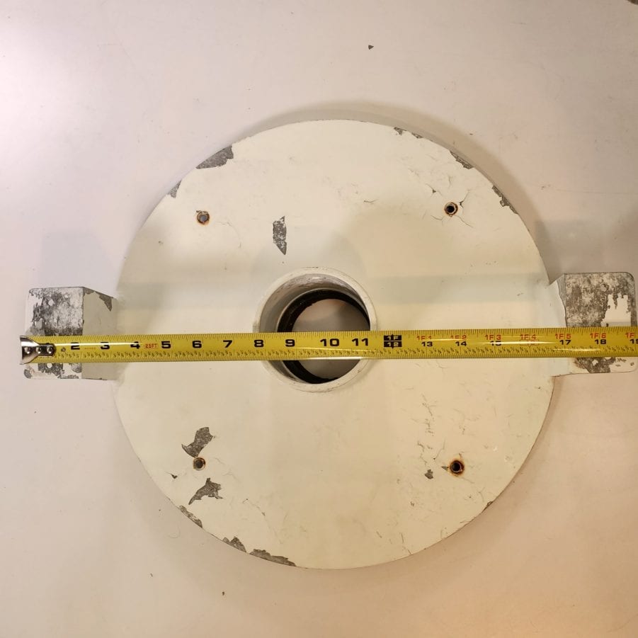 Satcom 3" Aluminum Riser Mount for KVH / Other 18" Domes Tracvision 4 TV5 M5 etc - Image 2