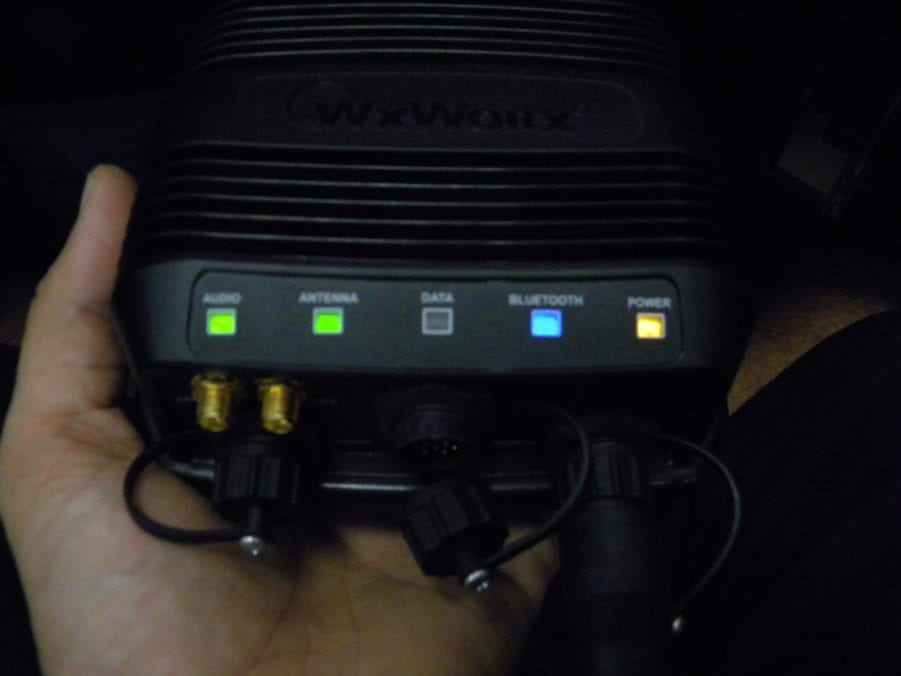 WxWorx WR-10BT XM WX Satellite Weather Data Receiver Module - Power on Test - Image 2