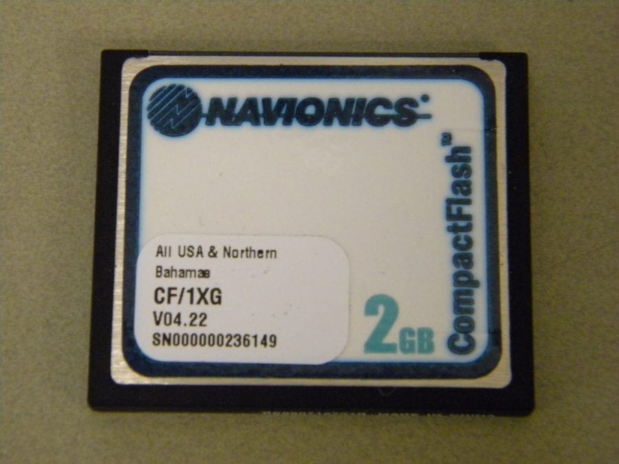 Navionics Gold CF Chart Card All USA & Northern Bahamas - CF/1XG 2GB - Tested