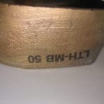 LEI Lowrance 000-0090-47 TH-MB-50 Thru Hull 30 Degree Bronze 50 kHz Transducer - Image 8