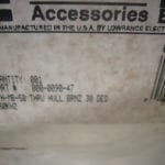 LEI Lowrance 000-0090-47 TH-MB-50 Thru Hull 30 Degree Bronze 50 kHz Transducer - Image 5