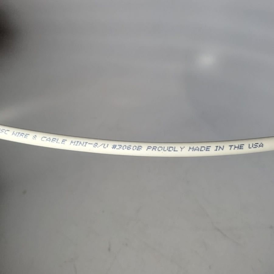 JSC 3060B RG-8U Mini 8/U Coax Cable Marine 16AWG Tin Copper Shielded Wire - 54ft - Image 8