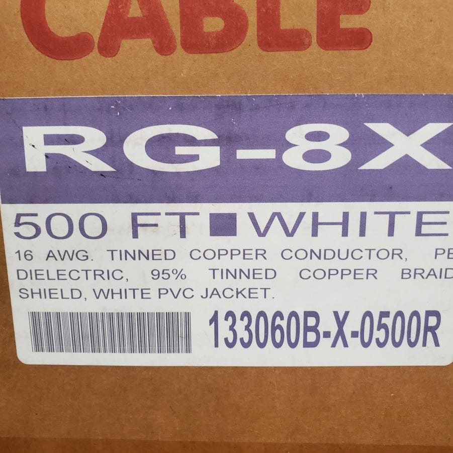 JSC 3060B RG-8U Mini 8/U Coax Cable Marine 16AWG Tin Copper Shielded Wire - 54ft - Image 12