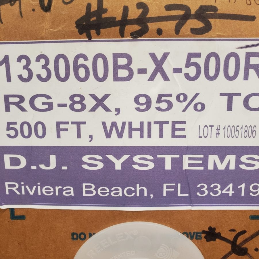 JSC 3060B RG-8U Mini 8/U Coax Cable Marine 16AWG Tin Copper Shielded Wire - 54ft - Image 11