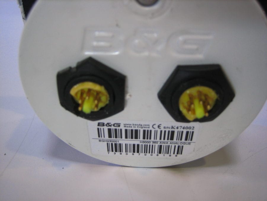 B&G H3000 BGH230001 Analog AWA 360 Gauge- For Parts or Repair - Image 3
