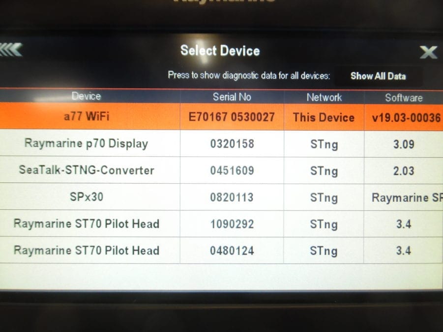 Raymarine ST70 Autopilot Control Head Display Tested Good - E12196 w/90 DAY WARR - Image 6