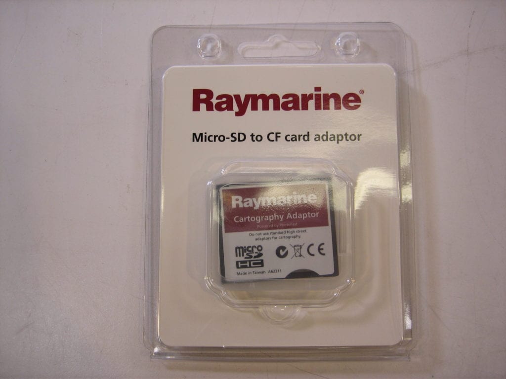Raymarine A62311 Raymarine MicroSD to CF Cartography Chart Card Adapter