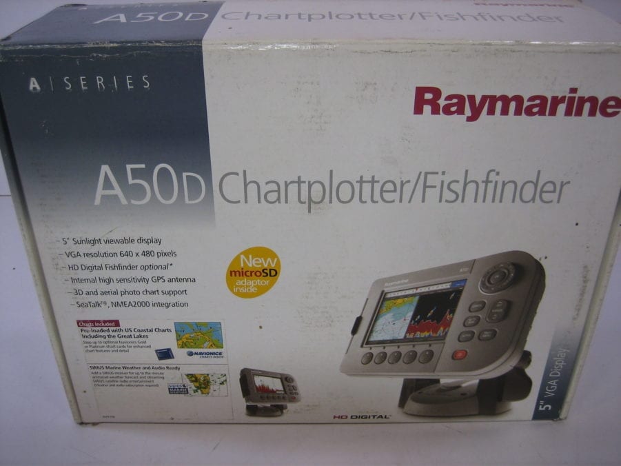 Raymarine A50D Chartplotter COMPLETE IN BOX - *New Old Stock* E62186-US - Image 7