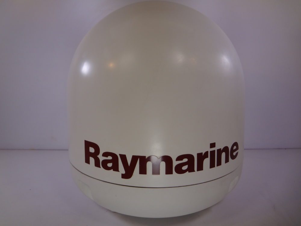 Raymarine 18" Satellite TV Antenna Empty Dummy Dome Raymarine 45STV