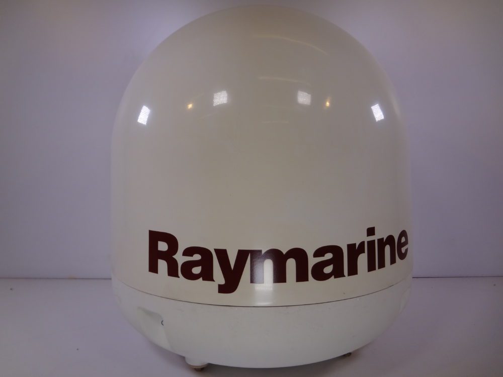 Raymarine 18" Satellite TV Antenna Empty Dummy Dome Raymarine 45STV Dome Only Max Marine
