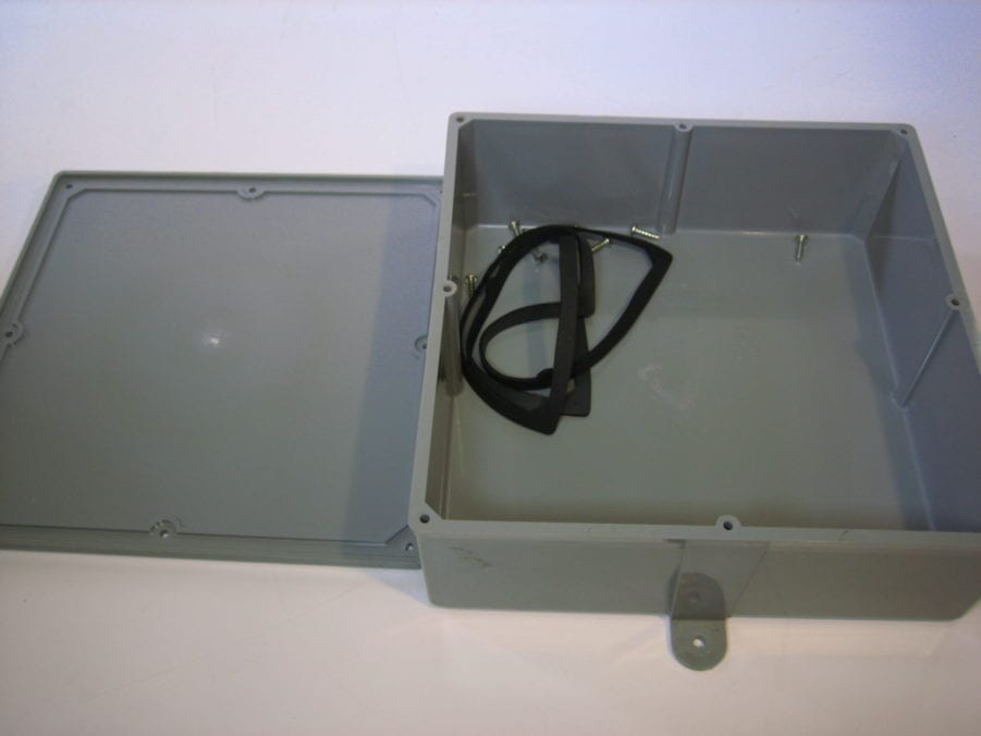 Cantex 12X12X4 PVC Electrical Junction Box- Great Shape - Image 7