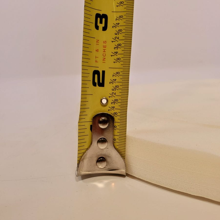 Seaview Foam Ring Gasket for KVH Intellian Sea Tel Domes 3/4" 8" ID