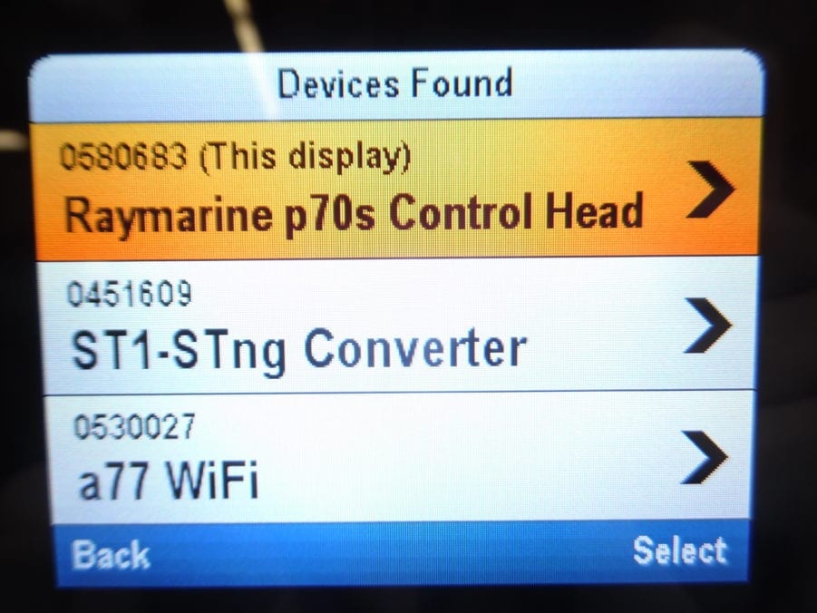 Raymarine - P70s Autopilot Control Head - E70328 - Comms Test - Great Cond. - Image 3