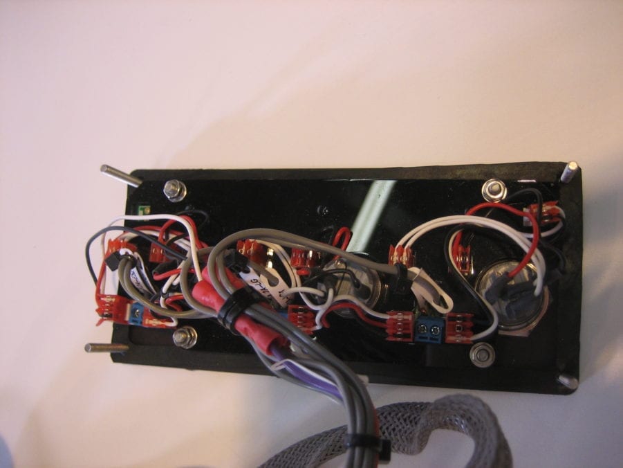 Marine Double Windshield Wiper Control Panel P287-150B - 3 Button w/Washer Fluid - Image 7
