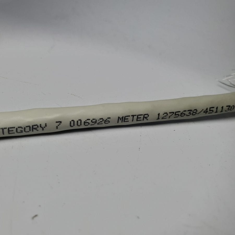 Teldor 9928654129 - Cat7 4 Pair 23 AWG S/FTP 600MHZ Shielded Data Cable - 540ft Open Spool - Image 10