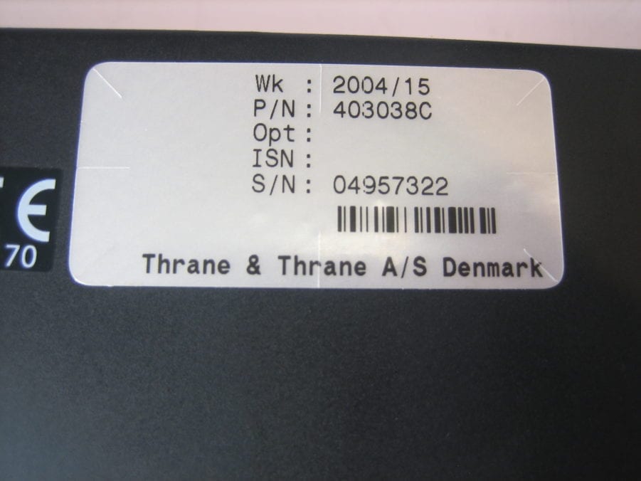 KVH Tracphone F55 Thrane & Thrane TT-3038C Transceiver Unit  - Image 4