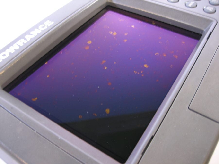 Lowrance LCX-26c HD Fishfinder Chartplotter BENCH TESTED f/ PARTS or REPAIR - Image 7