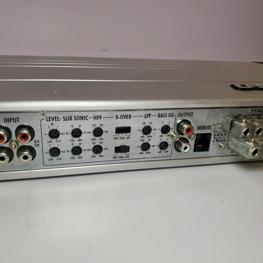 US Amps Merlin MD 42 - 12 Volt 4 Channel 75 Watt Amplifier - AS IS - Image 5
