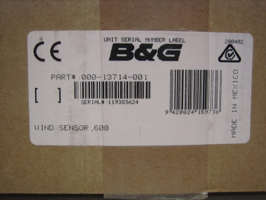 Simrad B&G 608 Wind Sensor Transducer - Tested - New Open Box - Max ...