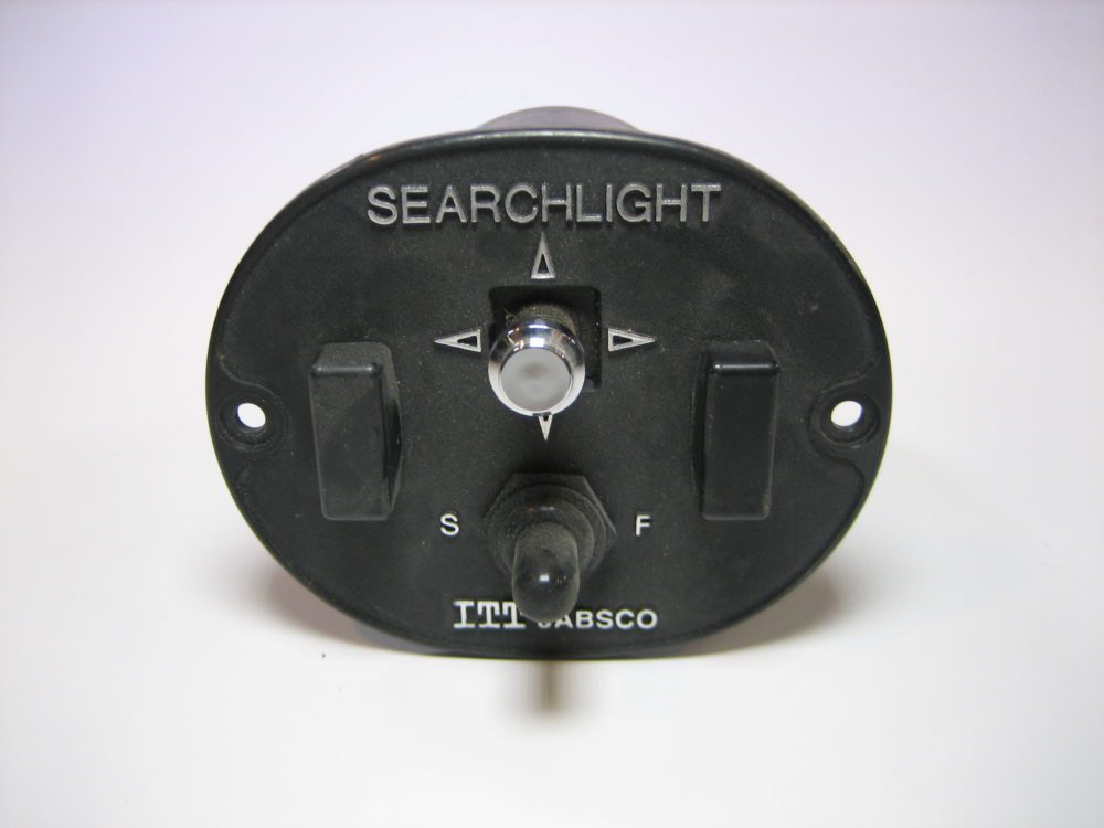 ITT Jabsco 430031253 12V Control Switch for Searchlight Spotlight
