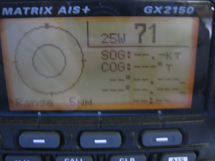 Standard Horizon GX2150 Matrix AIS+ VHF Marine Radio w/ Mic Tested