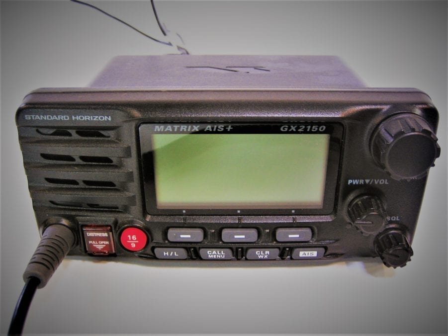 Standard Horizon GX2150 Matrix AIS+ VHF Marine Radio w/ Mic Tested