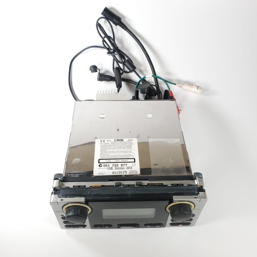 Clarion CMD6 Watertight Marine CD/AM/FM/XM Radio Stereo System - FOR PARTS ONLY - Image 4