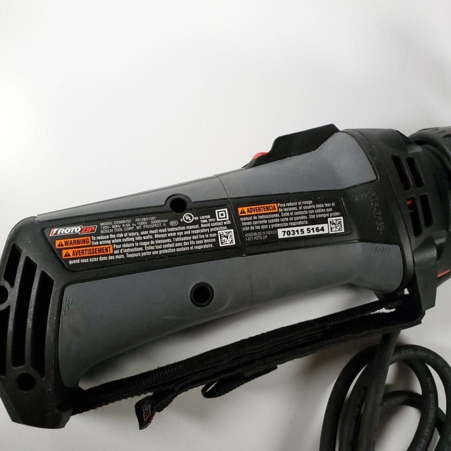 Rotozip SS560VSC -- Direct Drive Variable Speed Rotosaw+ Rotary Tool - Image 8