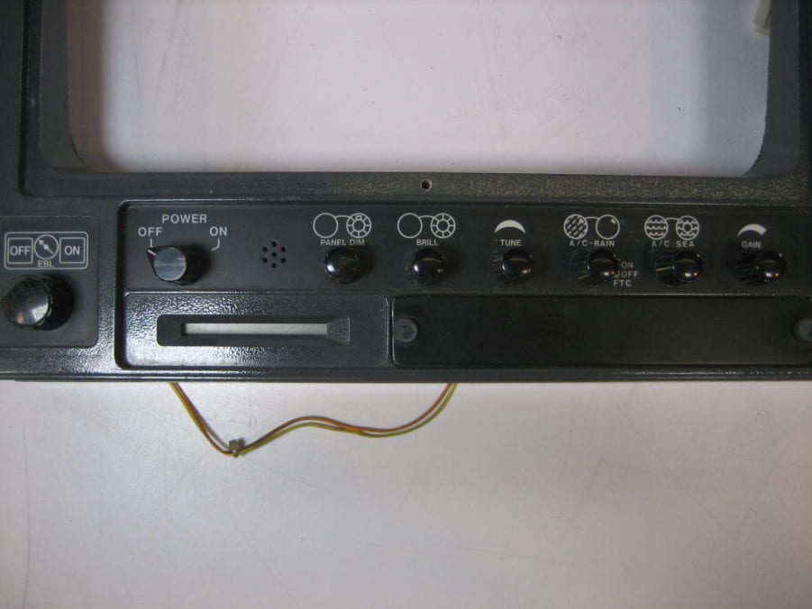 Furuno Complete Front Bezel Keypad Panel for CRT FR-1510DS TESTED - Image 3