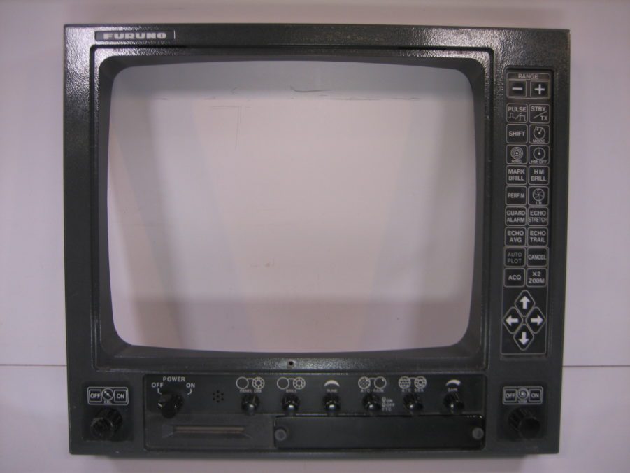 Furuno Complete Front Bezel Keypad Panel for CRT FR-1510DS TESTED