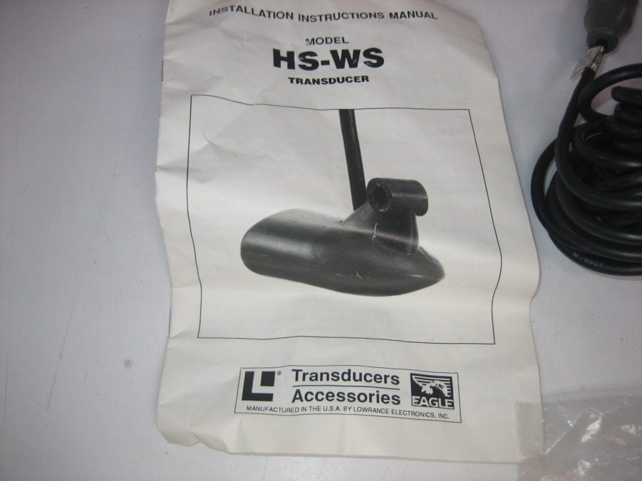 Lowrance LEI Skimmer Transducer - *NEW* - HS-WS w/Mounting Kit - 192khz - Image 3