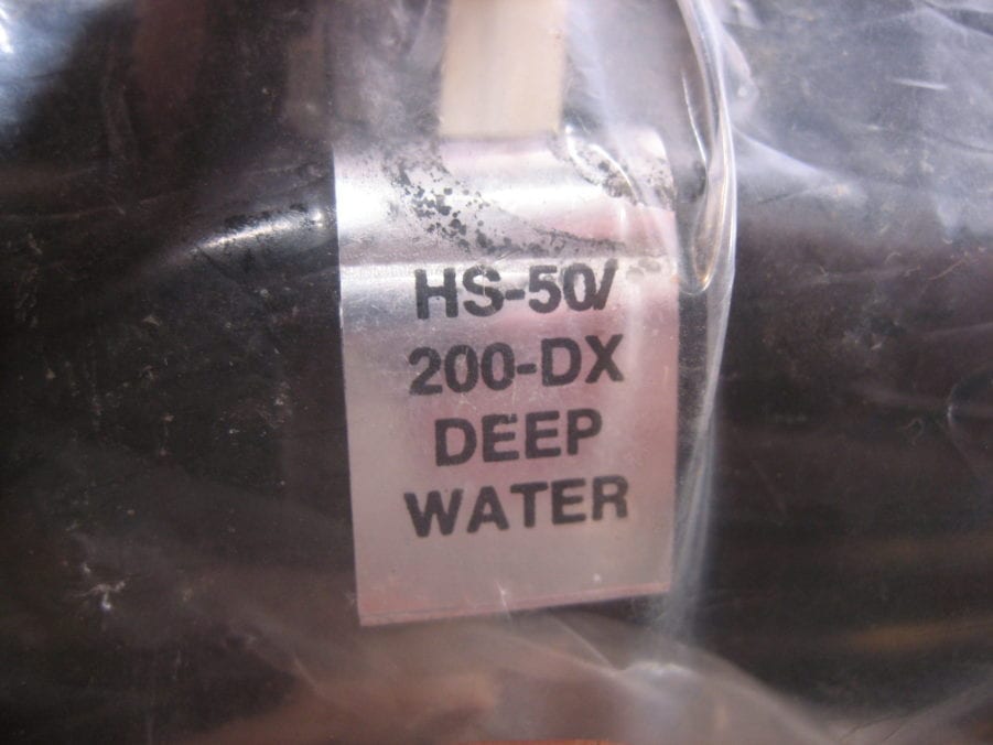 LEI Lowrance Eagle HS-50/200-DX Skimmer Transducer - New Old Stock w/Mount Kit - Image 3