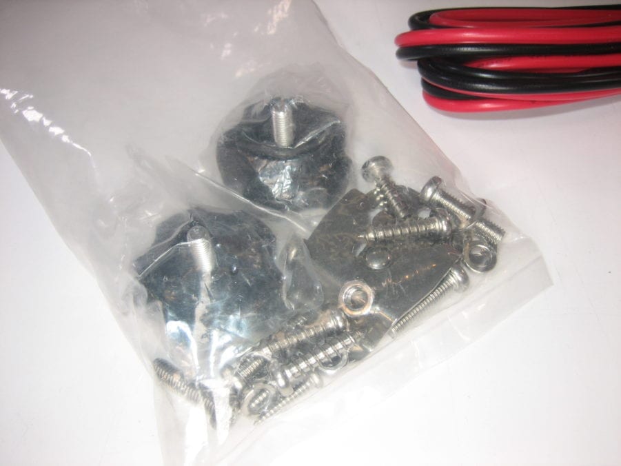 Icom IC-M605 VHF *NEW* Mounting Mount Bracket Knobs Mic Clip Power Cable Hardware - Image 3
