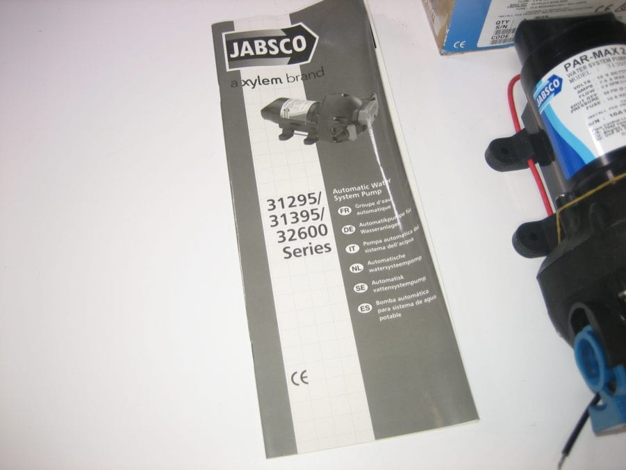 Jabsco 31395-0092 12v Par-Max 2.9 Water Pump 2.9 GPM *NEW GENUINE* - Image 3
