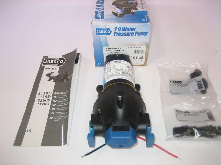 Jabsco 31395-0092 12v Par-Max 2.9 Water Pump 2.9 GPM *NEW GENUINE*