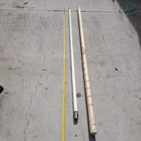 Digital Antenna 535-EW - 8' Straight Antenna Extender 1.5" OD -- Pre-Owned