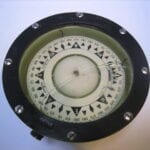 Bergen Nautik Norway BN25A NSK 71 Nautical Boat Compass ~ Tested - Image 2