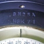 Bergen Nautik Norway BN25A NSK 71 Nautical Boat Compass - Tested - Image 5