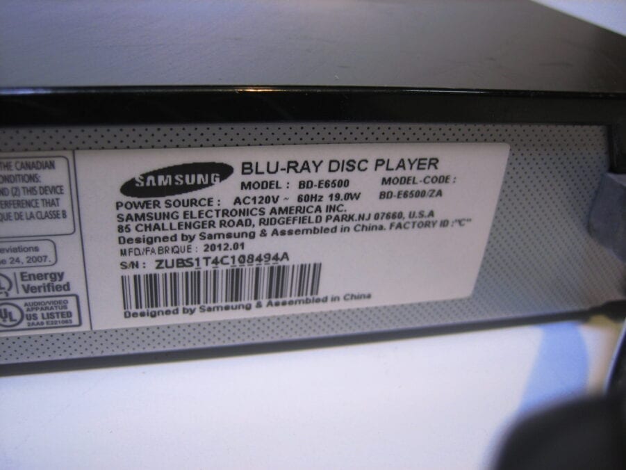 Samsung Blu-Ray 3D player BD-E6500 Used - No Remote - Image 11