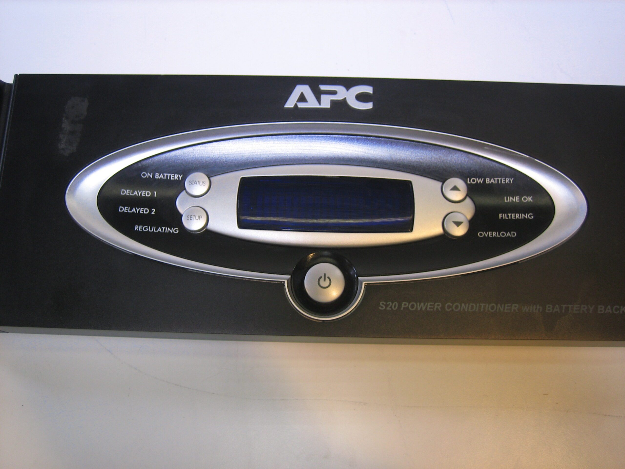 APC S20 power Conditioner Faceplate Only Parts Max Marine