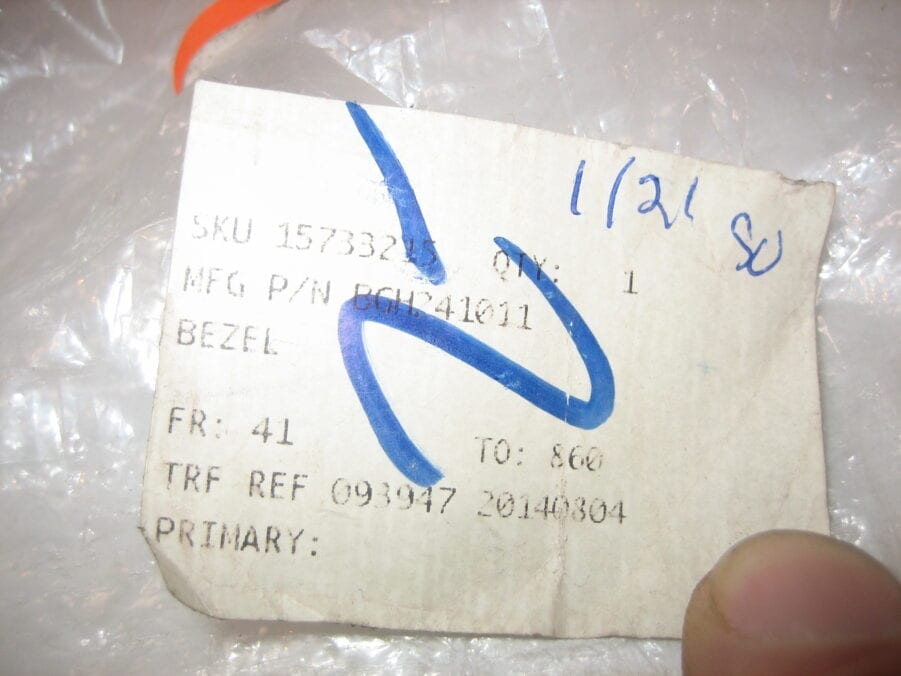 B&G 30/30 HV *NEW OLD STOCK* Bezel Fascia Trim BGH241011 **FREE US SHIPPING** - Image 3