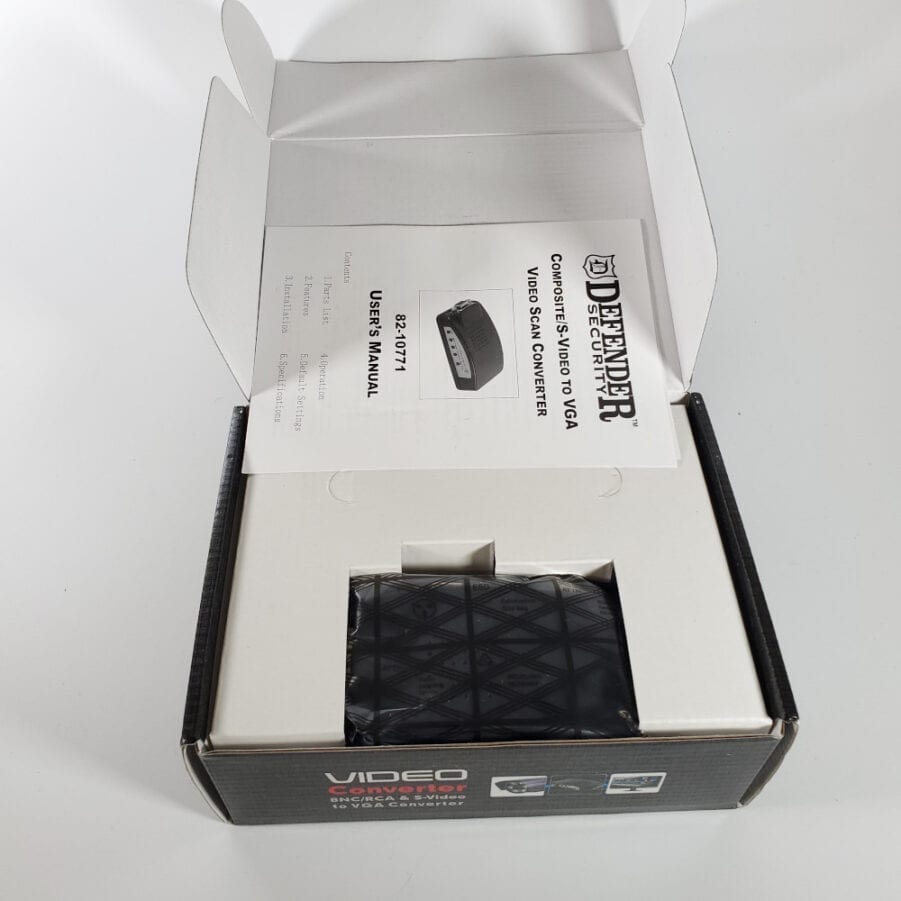 Defender Security 82-10771 - BNC/RCA and S-Video to VGA Converter  NEW OLD STOCK - Image 13