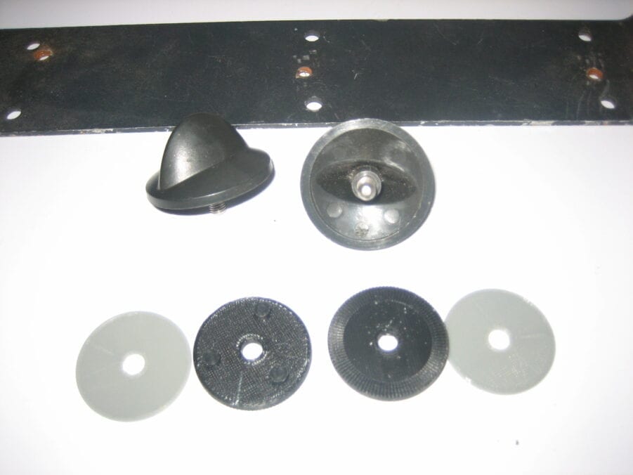 Northstar 961 962 957 958 Mounting Mount Bracket w/ Knobs - Image 3