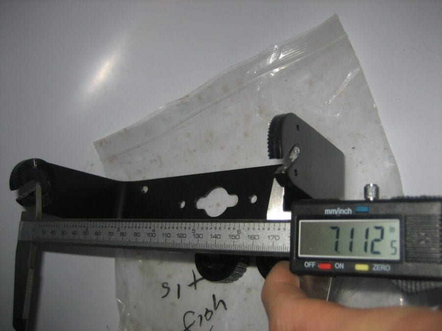 Sitex Si-tex Profish II Mounting Bracket Mount & Knobs - Great Condition - Image 4