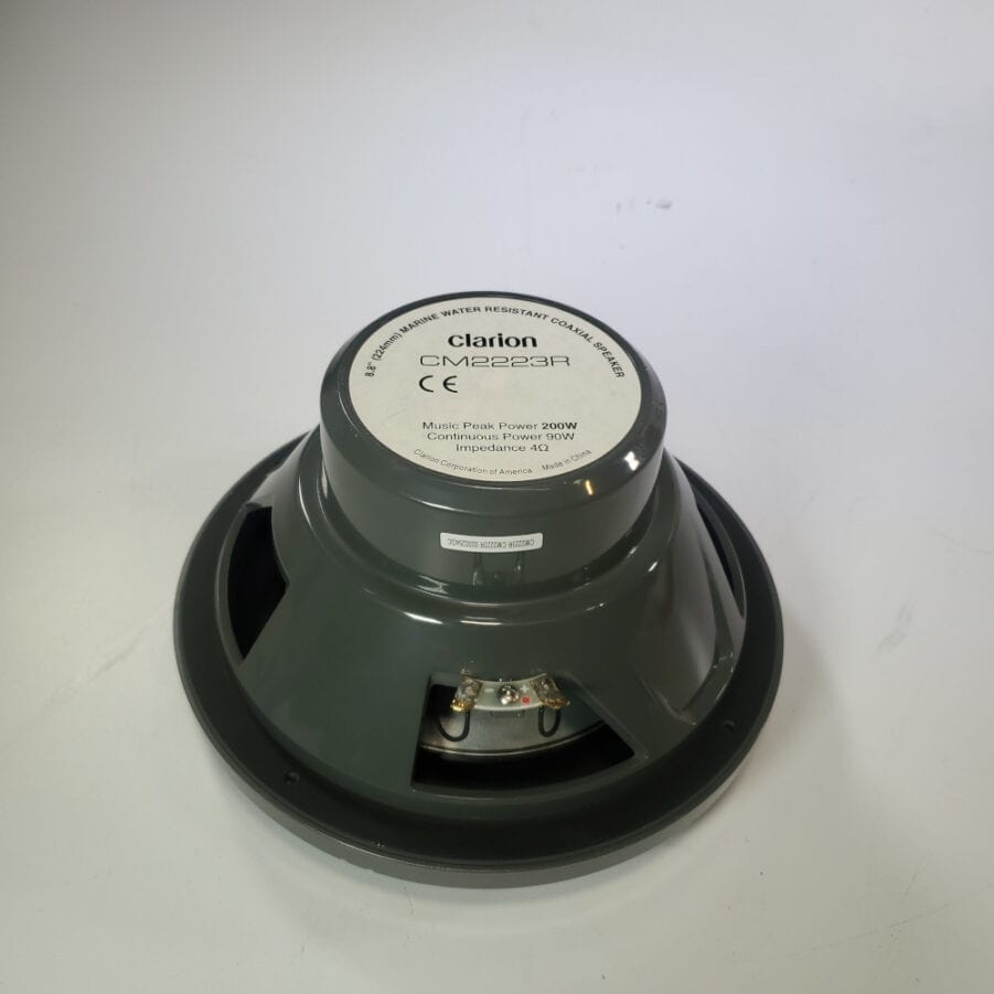 Clarion CM2223R - 8.8" (224mm) 200w Marine Coaxial Speaker Pair - New Old Stock - Image 8