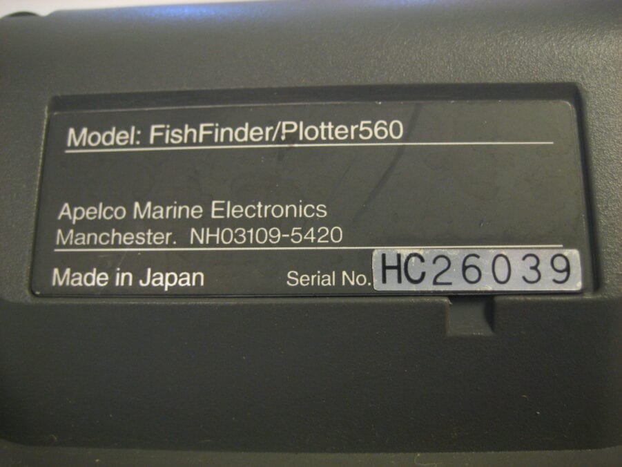 Apelco Fishfinder Plotter 560 Display - FOR PARTS OR REPAIR - Image 4
