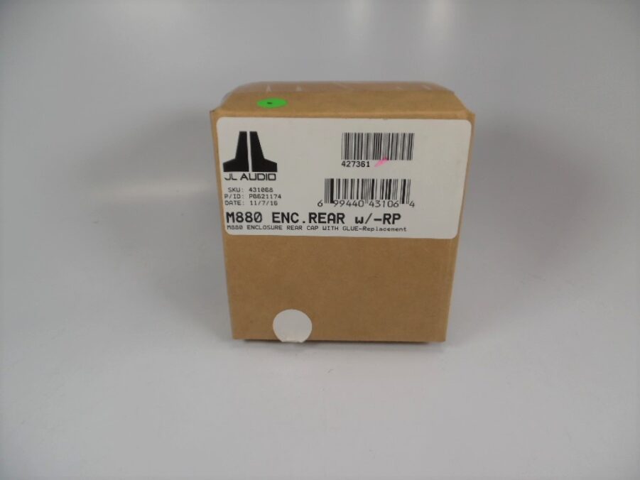 JL Audio - M880 - Enclosure Rear Cap With Glue - Replacement - NEW OLD STOCK - Image 2